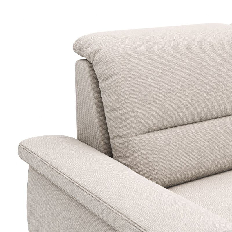 Sofa Cornella Plus - 2-Sitzer, Stoff, Rosé