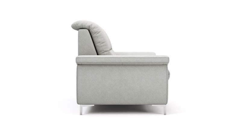 Sofa Cornella Plus - 2,5-Sitzer, Stoff, Hellgrau