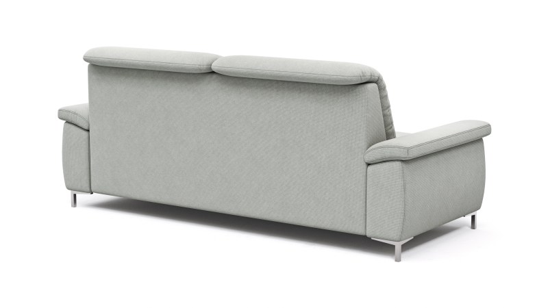 Sofa Cornella Plus - 2,5-Sitzer, Stoff, Hellgrau