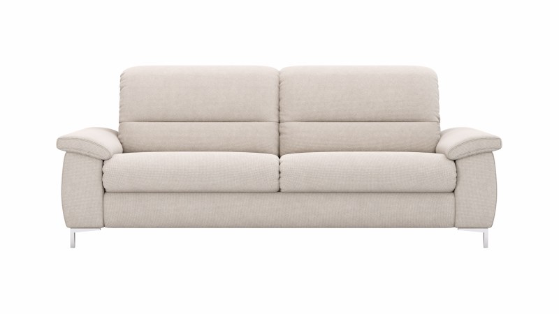 Sofa Cornella Plus - 2,5-Sitzer, Stoff, Rosé