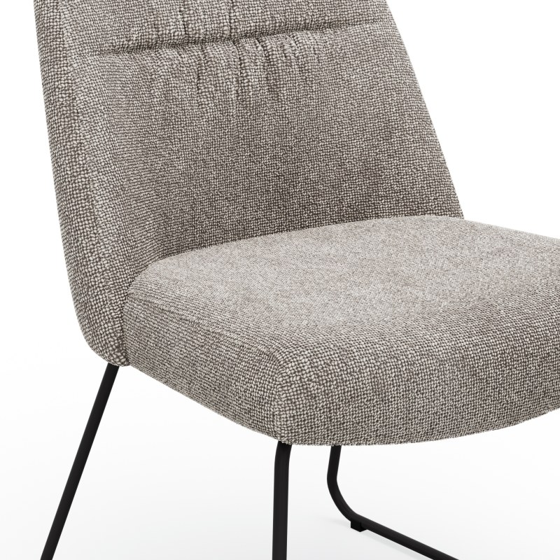 Stuhl Sagres - Stoff, Graubeige