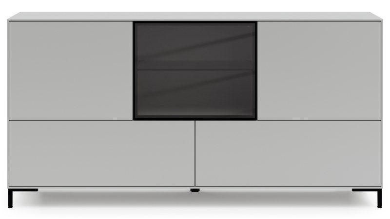 Sideboard Medio - Lack, Weiß