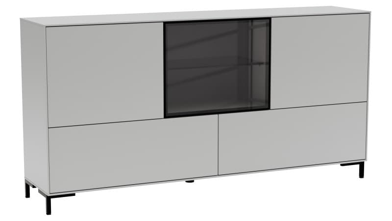 Sideboard Medio - Lack, Weiß