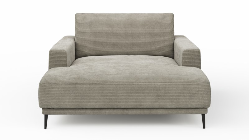 Longseat Solero - Stoff, Hellgrau