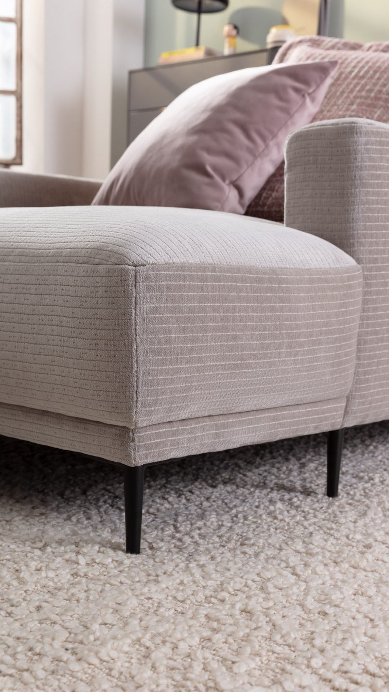 Longseat Solero - Stoff, Hellgrau