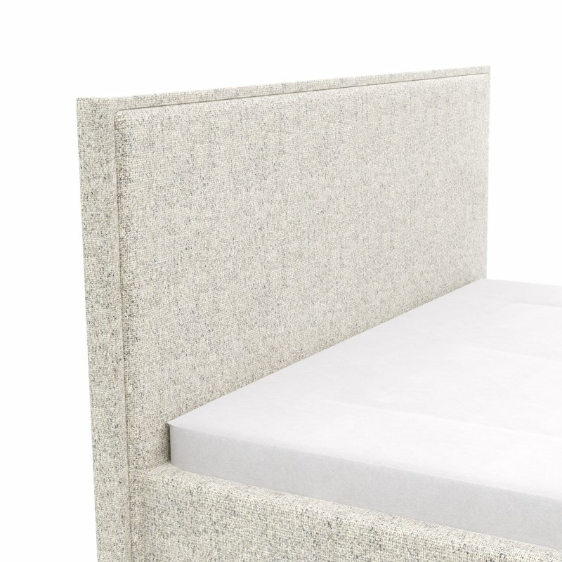 Bettgestell Carmen - Liegefläche ca. 140x200cm, Stoff, Beige
