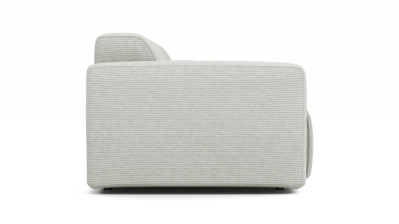 Sofa Elementos - 3-Sitzer XL, Stoff, Hellgrau