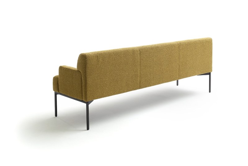 Bank - Breite ca. 180 cm, Polyester, curry