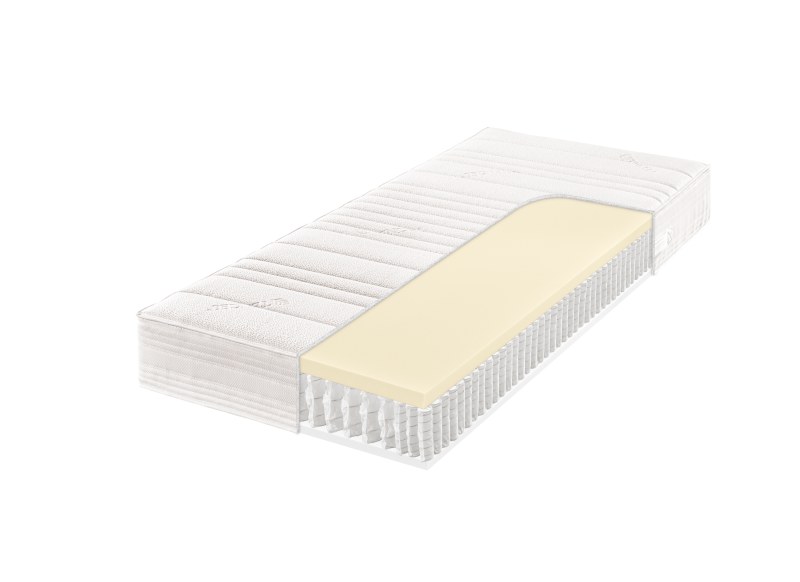 Tonnentaschenfederkern-Matratze EM EcoSleep 1000 LX T - Liegefläche ca. 90x200 cm