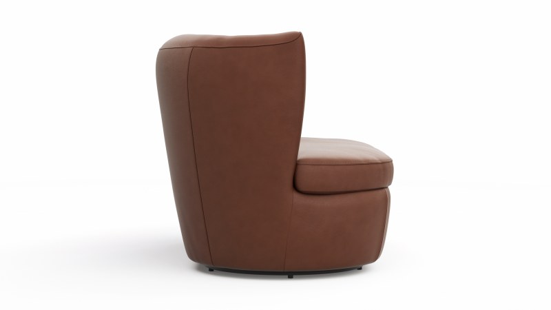 Sofa Cativa - 2-Sitzer, Leder, Cognac