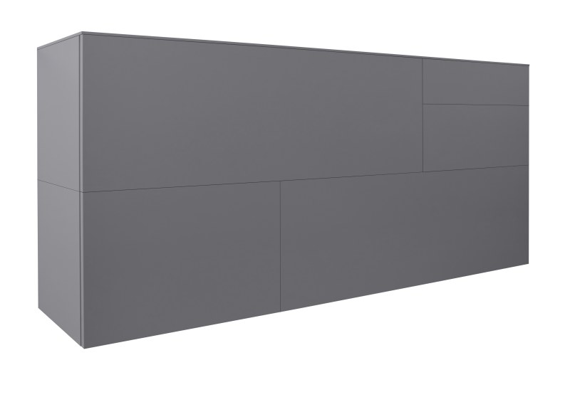 Sideboard Satola - Lack matt, Lava