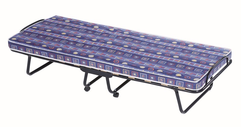 Gästebett - Liegefläche ca. 80x182 cm, Blau, Anthrazit