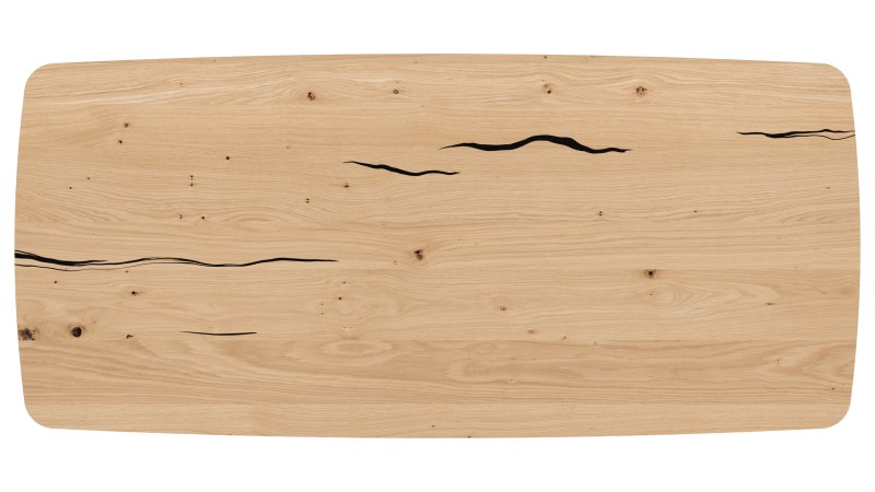 Esstisch Belena - LB ca. 220x100 cm, Eiche massiv