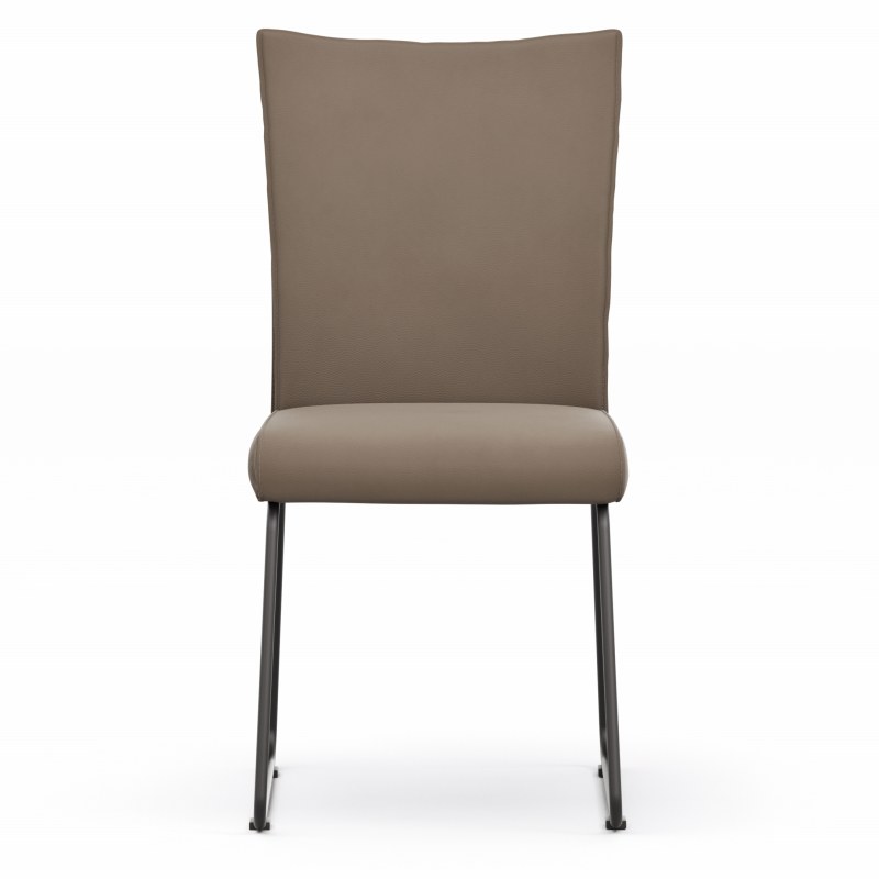 Stuhl Florea - Leder, Kitt