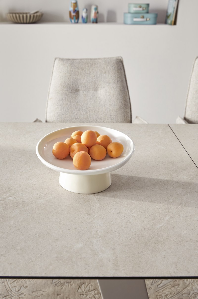 Esstisch Dinner - ausziehbar, LB ca. 160x 90 cm, HPL, Sand