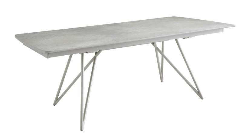 Esstisch Sedana - LB ca. 200x100 cm, HPL, Grau