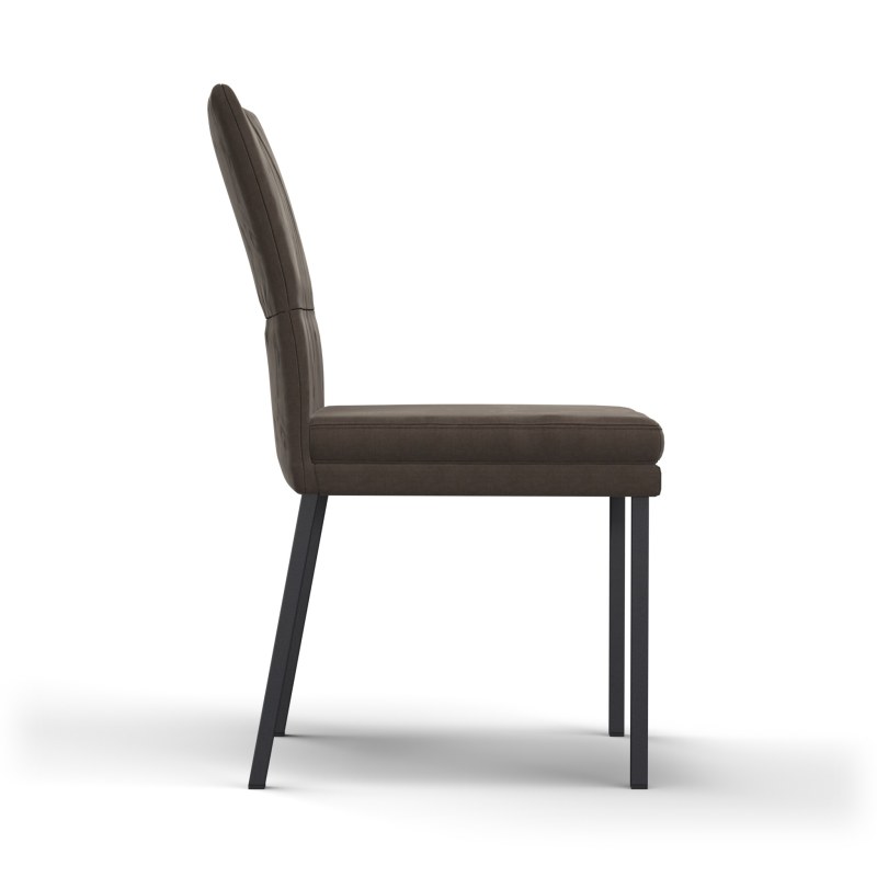 Stuhl Salamanca - Stoff, Olive
