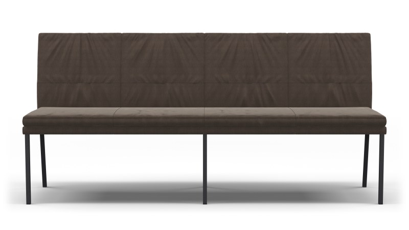 Polsterbank Salamanca - Breite ca. 200 cm, Stoff, Olive