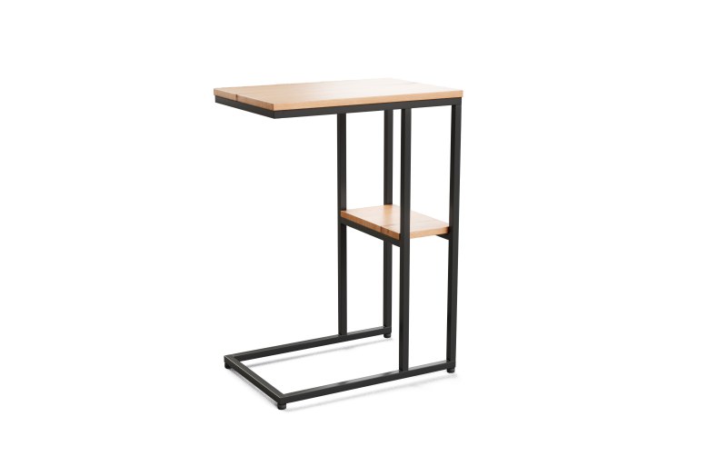 Beistelltisch Aarhus - LBH ca. 30x45x65 cm, Eiche furniert