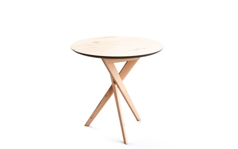 Beistelltisch Aarhus - D. ca. 42 cm, Eiche furniert