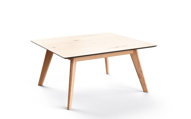 Couchtisch Aarhus - LBH ca. 80x70x40 cm, Eiche furniert