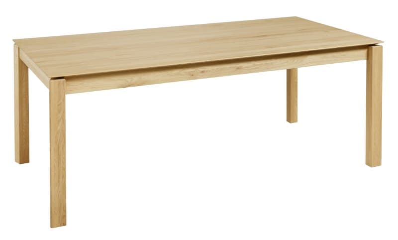 Esstische Estana - ausziehbar, LB ca. 180x90 cm, Eiche massiv, legno