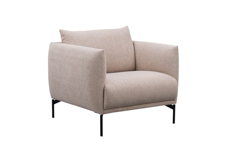 Sessel Joana - Stoff, Beige