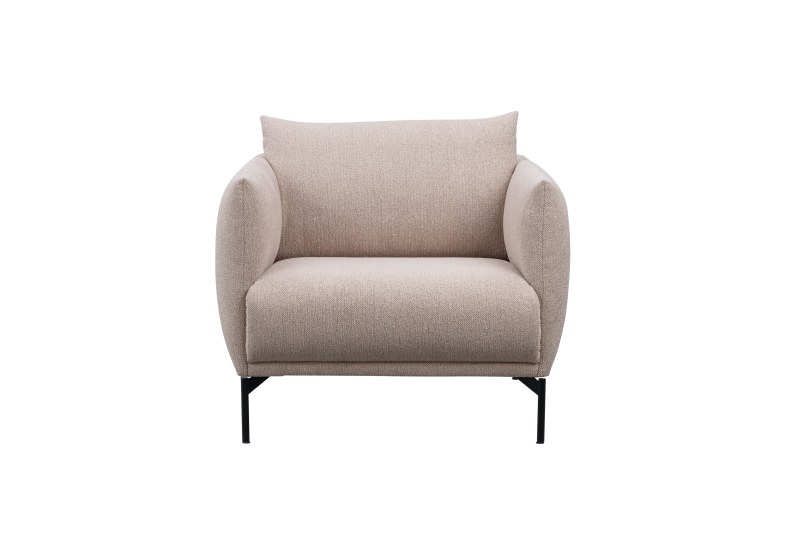 Sessel Joana - Stoff, Beige