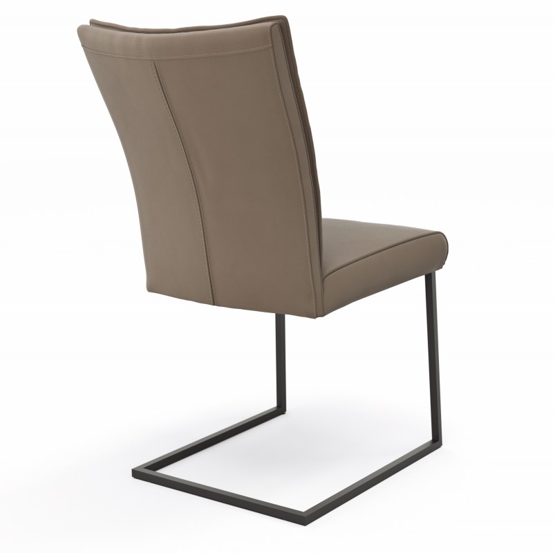 Freischwinger Florea - Leder, Kitt