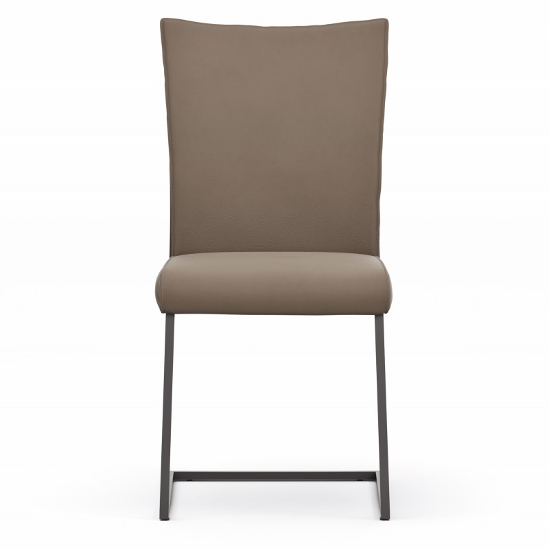 Freischwinger Florea - Leder, Kitt