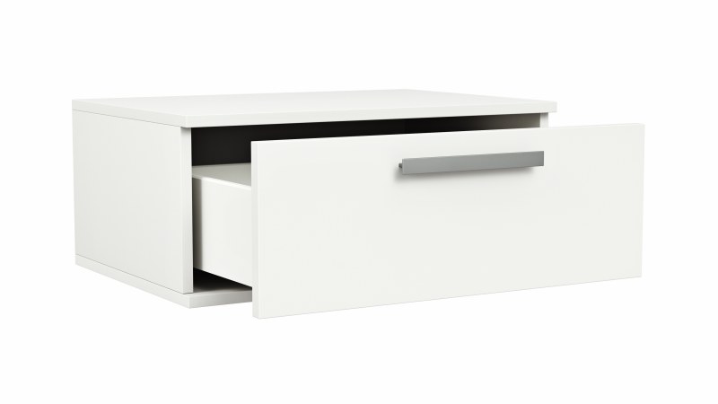 Hängeschrank Viana - Holzwerkstoff, Weiß