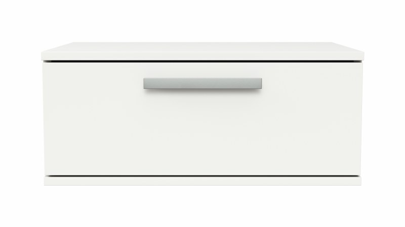Hängeschrank Viana - Holzwerkstoff, Weiß